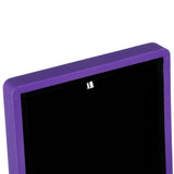 LED Jewelry Display Pendant Necklace Gift Box Ring Case Engagement Wedding SupplyPurple