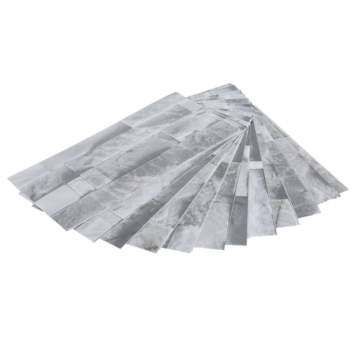 12Pcs PVC Tile Sticker Waterproof Self Adhesive Bathroom Kitchen Living Room Decor Floor Decal(KIT043 )