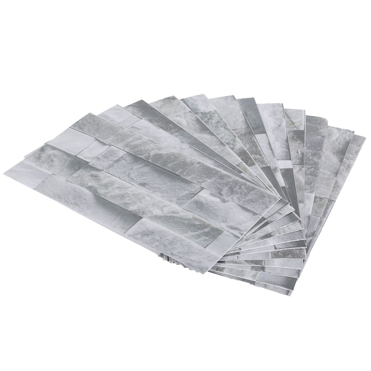 12Pcs PVC Tile Sticker Waterproof Self Adhesive Bathroom Kitchen Living Room Decor Floor Decal(KIT043 )