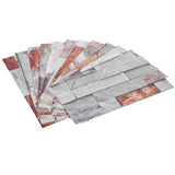 12Pcs PVC Tile Sticker Waterproof Self Adhesive Bathroom Kitchen Living Room Decor Floor Decal(KIT046 )