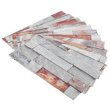 12Pcs PVC Tile Sticker Waterproof Self Adhesive Bathroom Kitchen Living Room Decor Floor Decal(KIT046 )