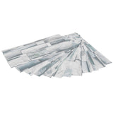 12Pcs PVC Tile Sticker Waterproof Self Adhesive Bathroom Kitchen Living Room Decor Floor Decal(KIT042 )