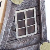 Cartoon Wood House Shaped Calendar Table Calendar for Living Room Crafts Decoration