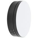 3 Speeds Electric Rotating Display Stand 360 Degree Turntable Jewelry Holder USB ChargingBlack