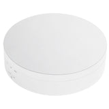3 Speeds Electric Rotating Display Stand 360 Degree Turntable Jewelry Holder USB ChargingWhite