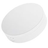 3 Speeds Electric Rotating Display Stand 360 Degree Turntable Jewelry Holder USB ChargingWhite - 45-Degree Angle