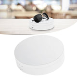 3 Speeds Electric Rotating Display Stand 360 Degree Turntable Jewelry Holder USB ChargingWhite - Extra Image