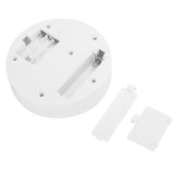 3 Speeds Electric Rotating Display Stand 360 Degree Turntable Jewelry Holder USB ChargingWhite - Extra Image