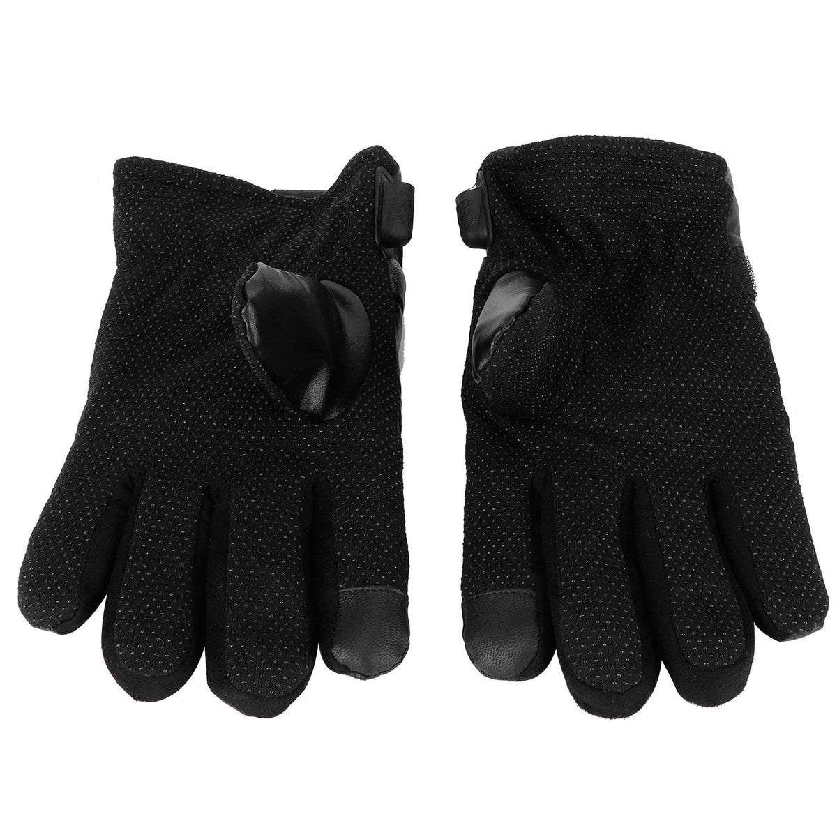 Winter Motorcycle Gloves Outdoor Electric Heating USB Powered Touch Screen Full Finger GlovesSwitch Version