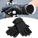 Winter Motorcycle Gloves Outdoor Electric Heating USB Powered Touch Screen Full Finger GlovesSwitch Version - Extra Image