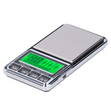 Electronic Jewelry Scale Pocket Digital Carat Scales with Green Backlight LCD Display0.01/200G - Side View
