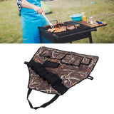 Multi-Pockets Apron 600D Oxford Fabric Camouflage Picnic Barbecue Aprons WaterproofReed Color