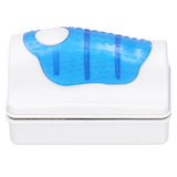 Fish Tank Brushes Magnetic Aquarium Cleaner Algae Removal Glass Cleaning Brush Tool - Low Angle