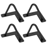 4Pcs Wrought Iron Table Leg U-Shaped Desk Support Legs Furniture Hardware AccessoriesS