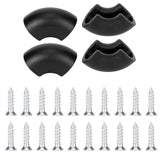 4Pcs Wrought Iron Table Leg U-Shaped Desk Support Legs Furniture Hardware AccessoriesS + Accessories