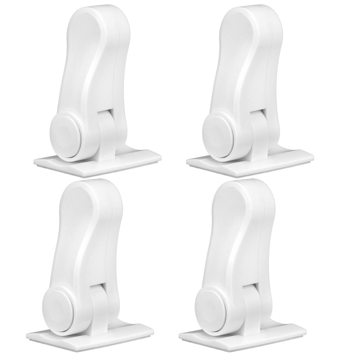 4Pcs Door Handle Child Safety Lock Baby Protector for Cabinet Wardrobe Drawer Window
