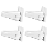 4Pcs Door Handle Child Safety Lock Baby Protector for Cabinet Wardrobe Drawer Window