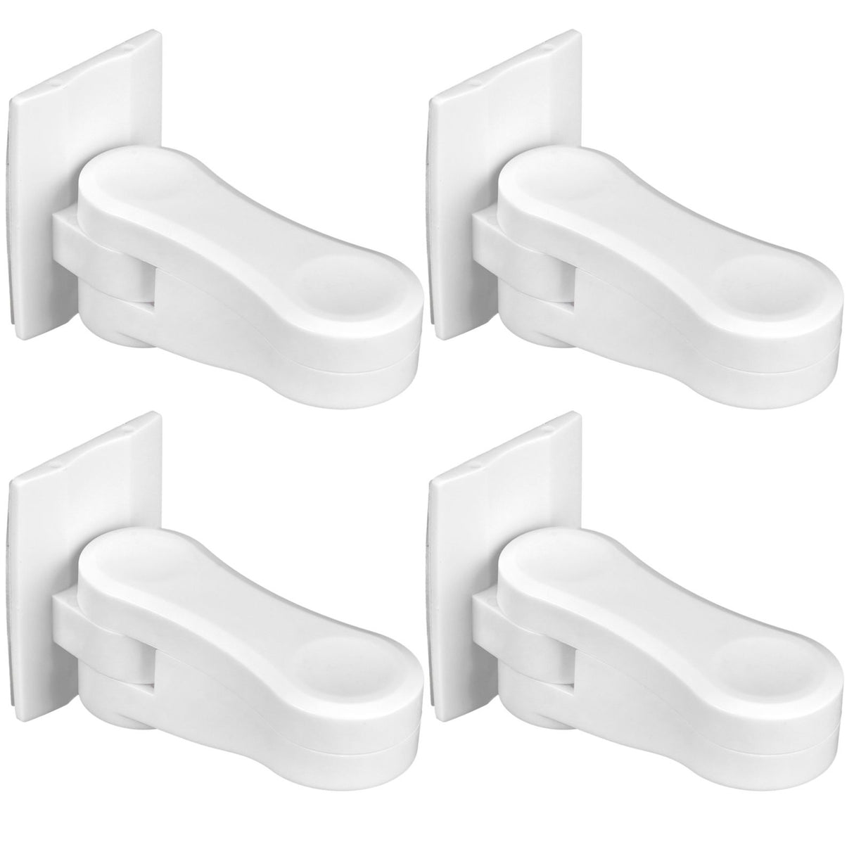 4Pcs Door Handle Child Safety Lock Baby Protector for Cabinet Wardrobe Drawer Window