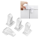 4Pcs Door Handle Child Safety Lock Baby Protector for Cabinet Wardrobe Drawer Window - Extra Image