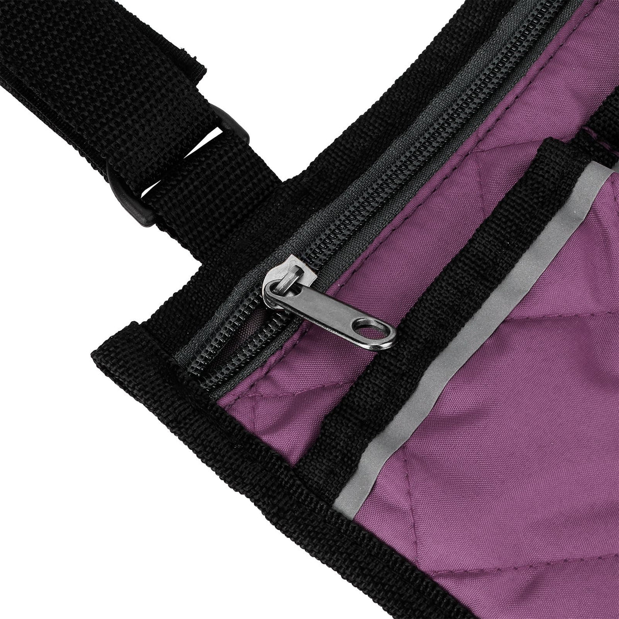Multifunctional Wheelchair Side Hanging Bag Office Chair Storage Bag Armrest Pouch OrganizerPurple