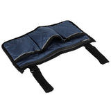 Multifunctional Wheelchair Side Hanging Bag Office Chair Storage Bag Armrest Pouch OrganizerNavy Blue