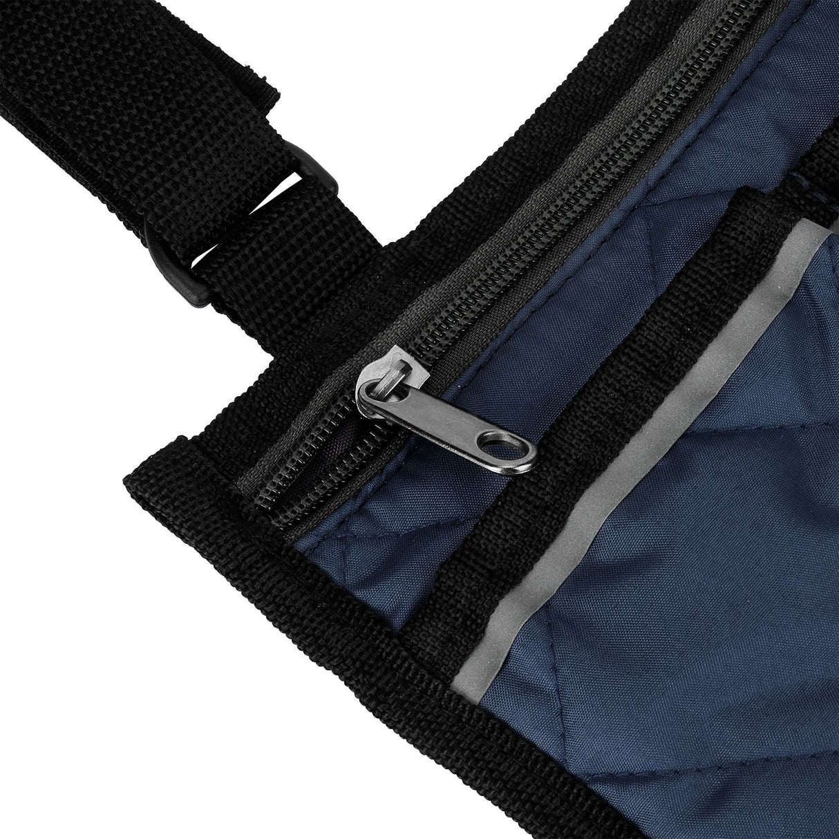 Multifunctional Wheelchair Side Hanging Bag Office Chair Storage Bag Armrest Pouch OrganizerNavy Blue