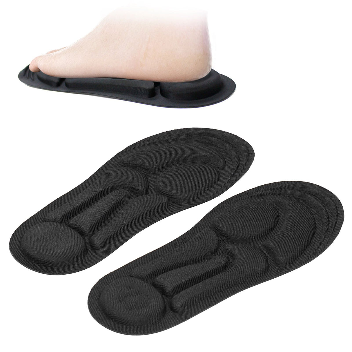 Arch Support Insoles Shoe Inserts Shock Absorption Buffer Deodorant Shoe Pad for Men and WomenS