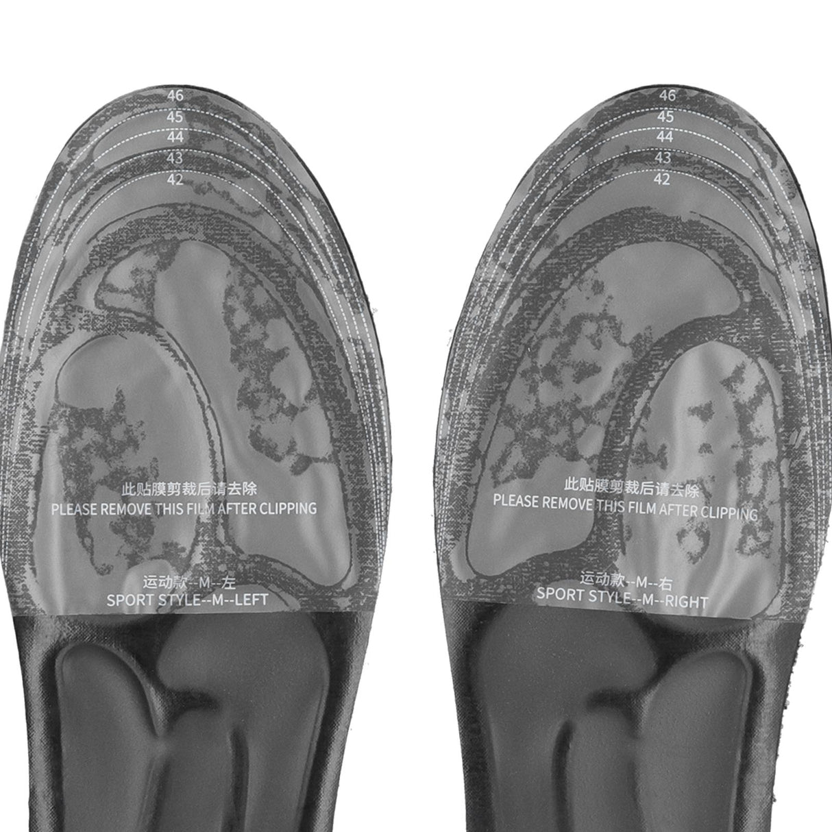 Arch Support Insoles Shoe Inserts Shock Absorption Buffer Deodorant Shoe Pad for Men and WomenS