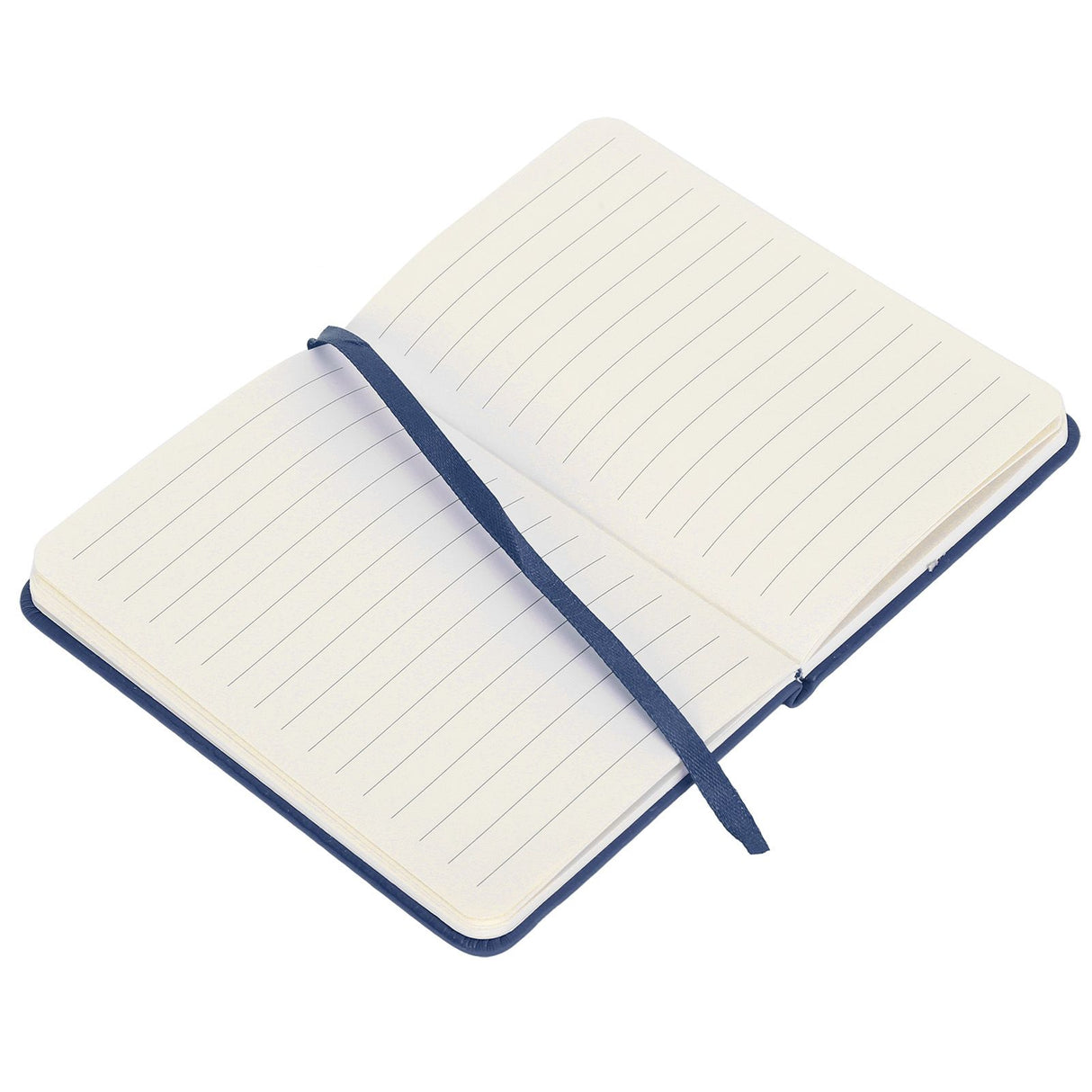 3Pcs PU A6 Business Notepad Hardcover Strap Notebook Diary Stationery Office School SuppliesBlue