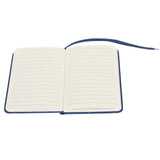 3Pcs PU A6 Business Notepad Hardcover Strap Notebook Diary Stationery Office School SuppliesBlue