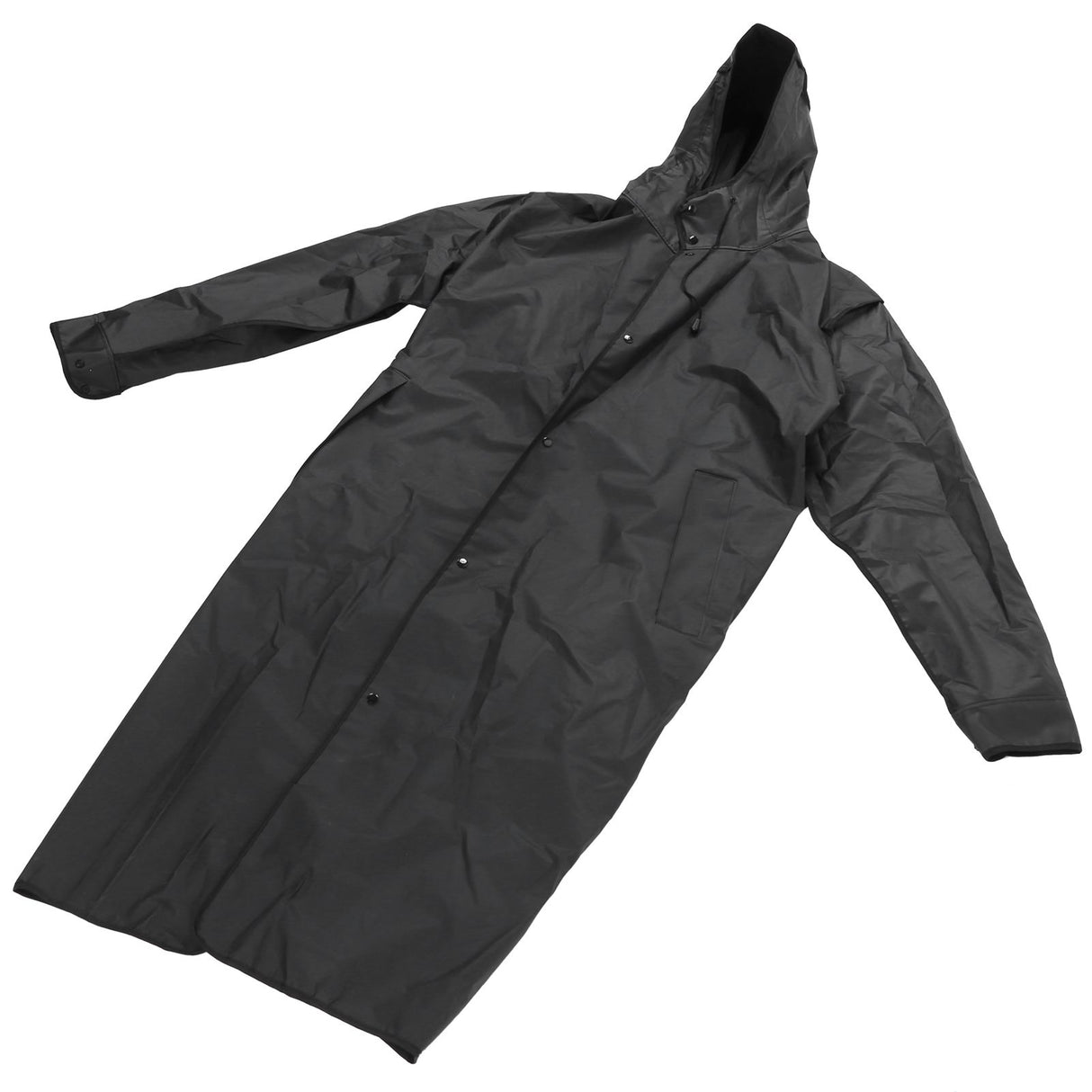 Hooded Raincoat Portable EVA Waterproof Outdoor Rainwear for Camping Hiking RidingL