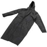 Hooded Raincoat Portable EVA Waterproof Outdoor Rainwear for Camping Hiking RidingL - Side View