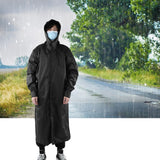 Hooded Raincoat Portable EVA Waterproof Outdoor Rainwear for Camping Hiking RidingL - Extra Image