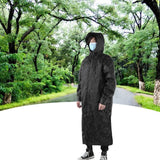 Hooded Raincoat Portable EVA Waterproof Outdoor Rainwear for Camping Hiking RidingL