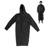 Hooded Raincoat Portable EVA Waterproof Outdoor Rainwear for Camping Hiking RidingXL - Low Angle