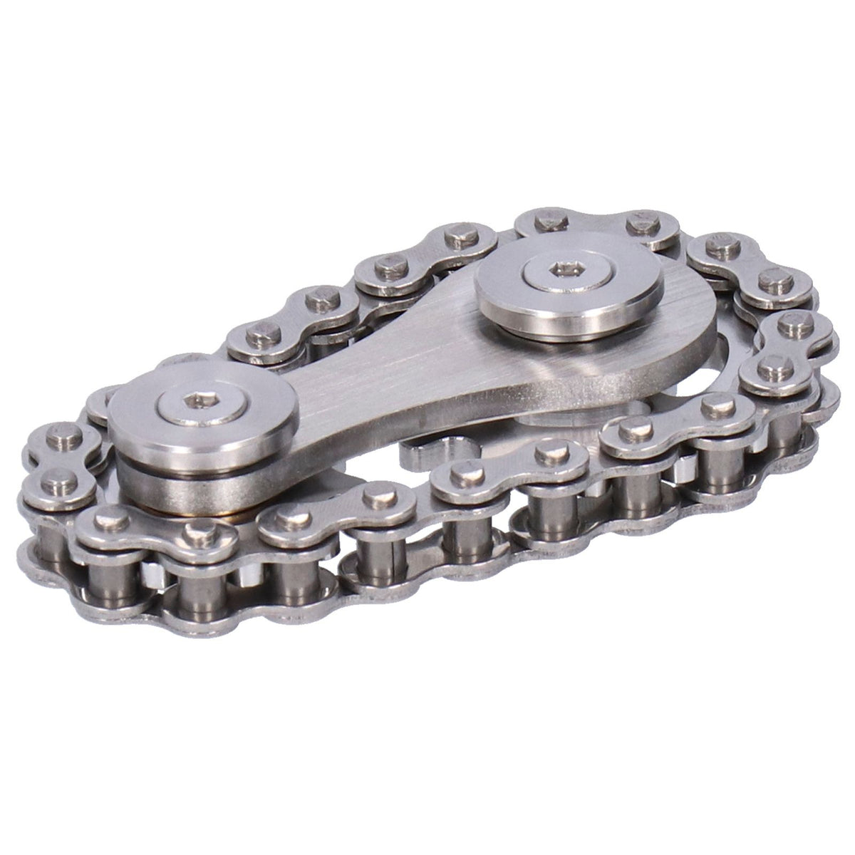 Gyroscope Sprockets Chains Flywheel Stress Relief Decompression Toys for Kids AdultsStainless Steel