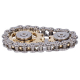 Gyroscope Sprockets Chains Flywheel Stress Relief Decompression Toys for Kids Adults(Gear GoldPlated )