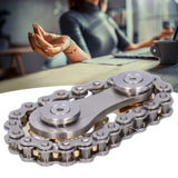 Gyroscope Sprockets Chains Flywheel Stress Relief Decompression Toys for Kids Adults(Gear GoldPlated ) - Extra Image