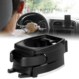 Air Vent Cup Holder Organizer Universal Drink Bottle Rack Stand Car Vehicle AccessoryBlack - Extra Image