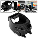 Air Vent Cup Holder Organizer Universal Drink Bottle Rack Stand Car Vehicle AccessoryBlack - Extra Image
