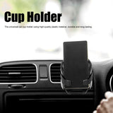 Air Vent Cup Holder Organizer Universal Drink Bottle Rack Stand Car Vehicle AccessoryBlack - Extra Image