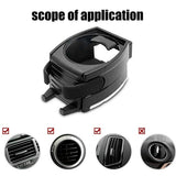 Air Vent Cup Holder Organizer Universal Drink Bottle Rack Stand Car Vehicle AccessoryBlack - Extra Image