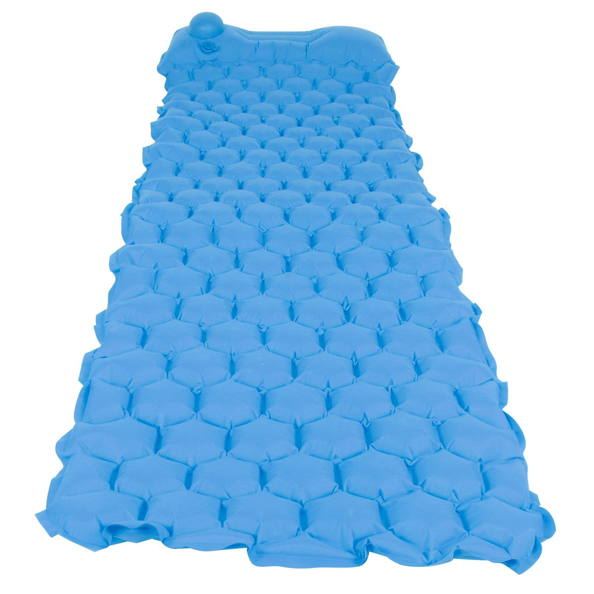 Inflatable Sleeping Pad Mat Portable Air Bed for Outdoor Camping Hiking Travel BeachPeacock Blue