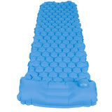 Inflatable Sleeping Pad Mat Portable Air Bed for Outdoor Camping Hiking Travel BeachPeacock Blue