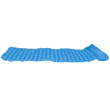 Inflatable Sleeping Pad Mat Portable Air Bed for Outdoor Camping Hiking Travel BeachPeacock Blue - Rear View