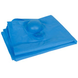 Inflatable Sleeping Pad Mat Portable Air Bed for Outdoor Camping Hiking Travel BeachPeacock Blue - Close-Up Angle
