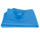Inflatable Sleeping Pad Mat Portable Air Bed for Outdoor Camping Hiking Travel BeachPeacock Blue - Low Angle
