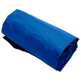 Camping Sleeping Pad Mat Foot Press Inflatable Cushion Mattress for Tent Hiking TravelRoyalblue - Close-Up Angle