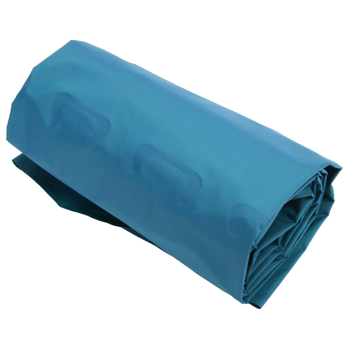 Camping Sleeping Pad Mat Foot Press Inflatable Cushion Mattress for Tent Hiking TravelPeacock Blue