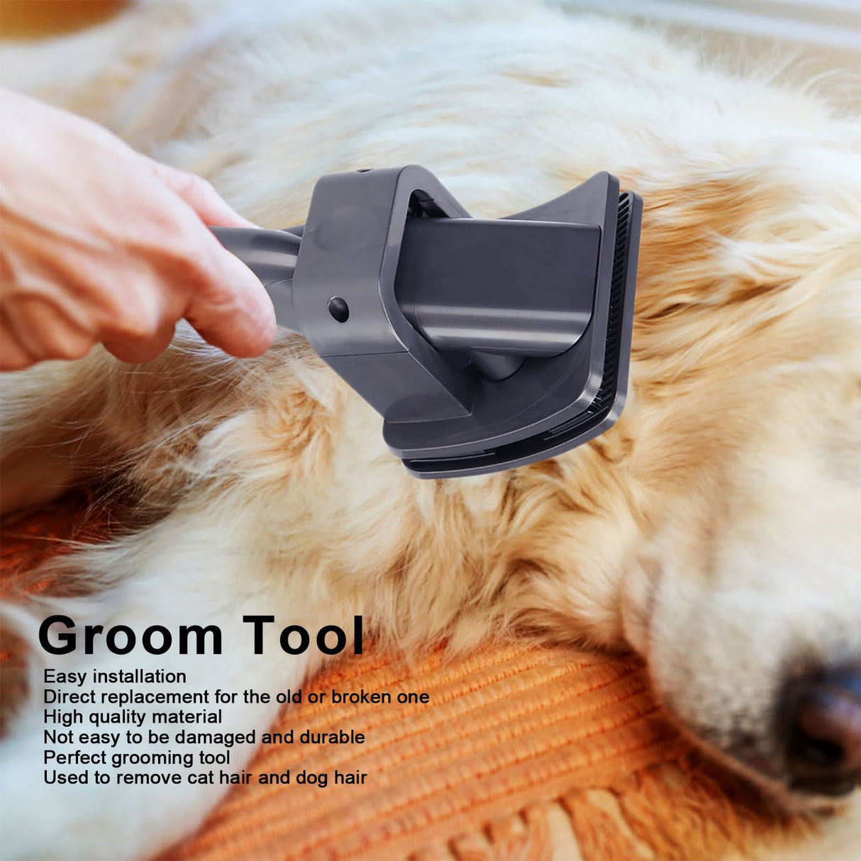 Dog Grooming Vacuum Cleaner Groom Tool Pet Hair Brush Fit for V6 V7 V10 Vacuum Cleaner